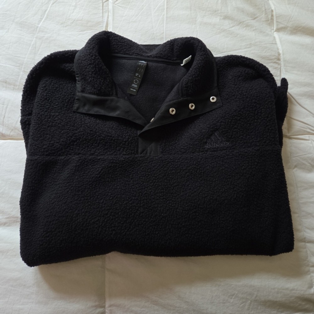 Adidas Black Fleece Jacket